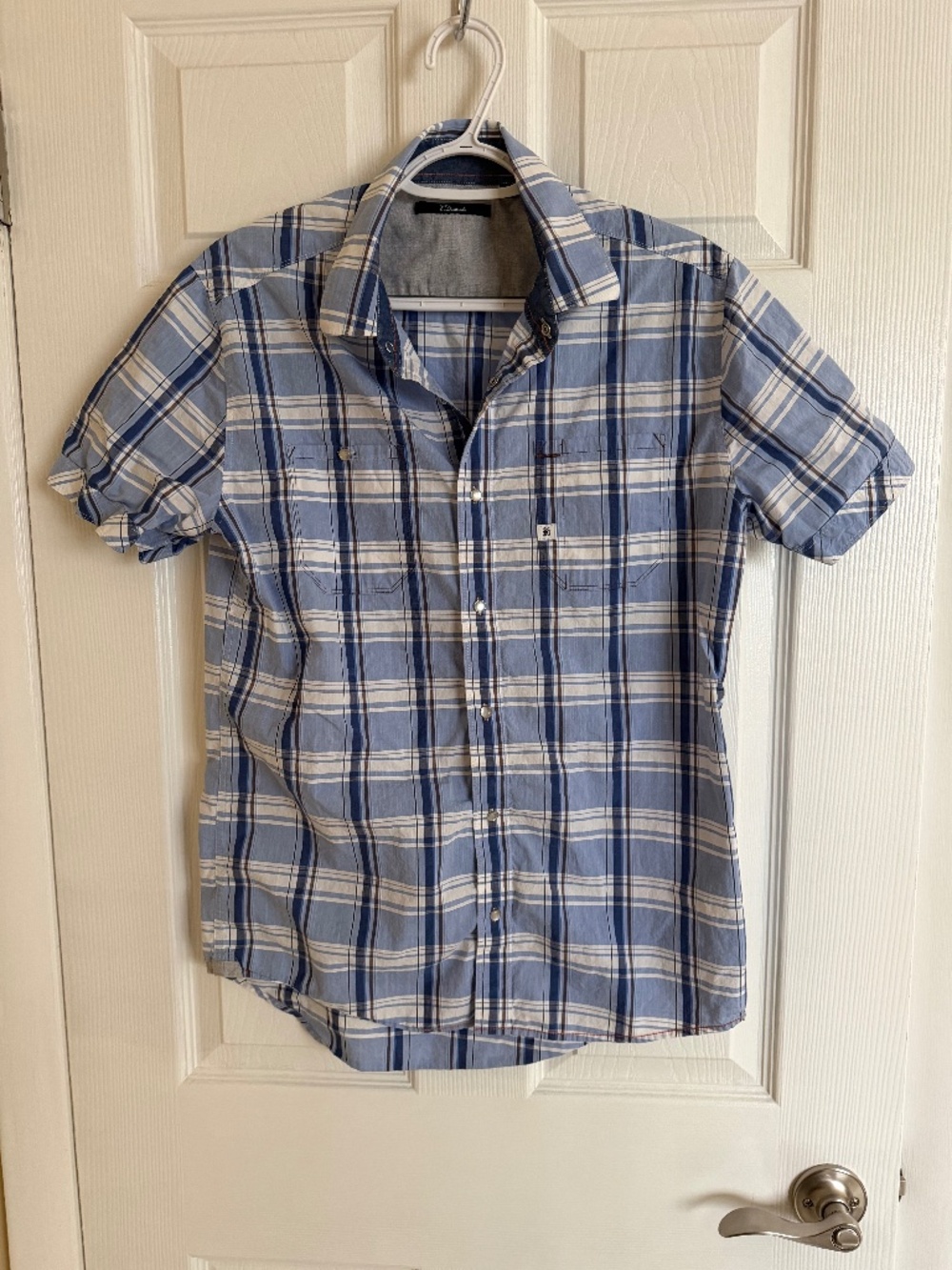 7 diamonds short sleeve casual shirt